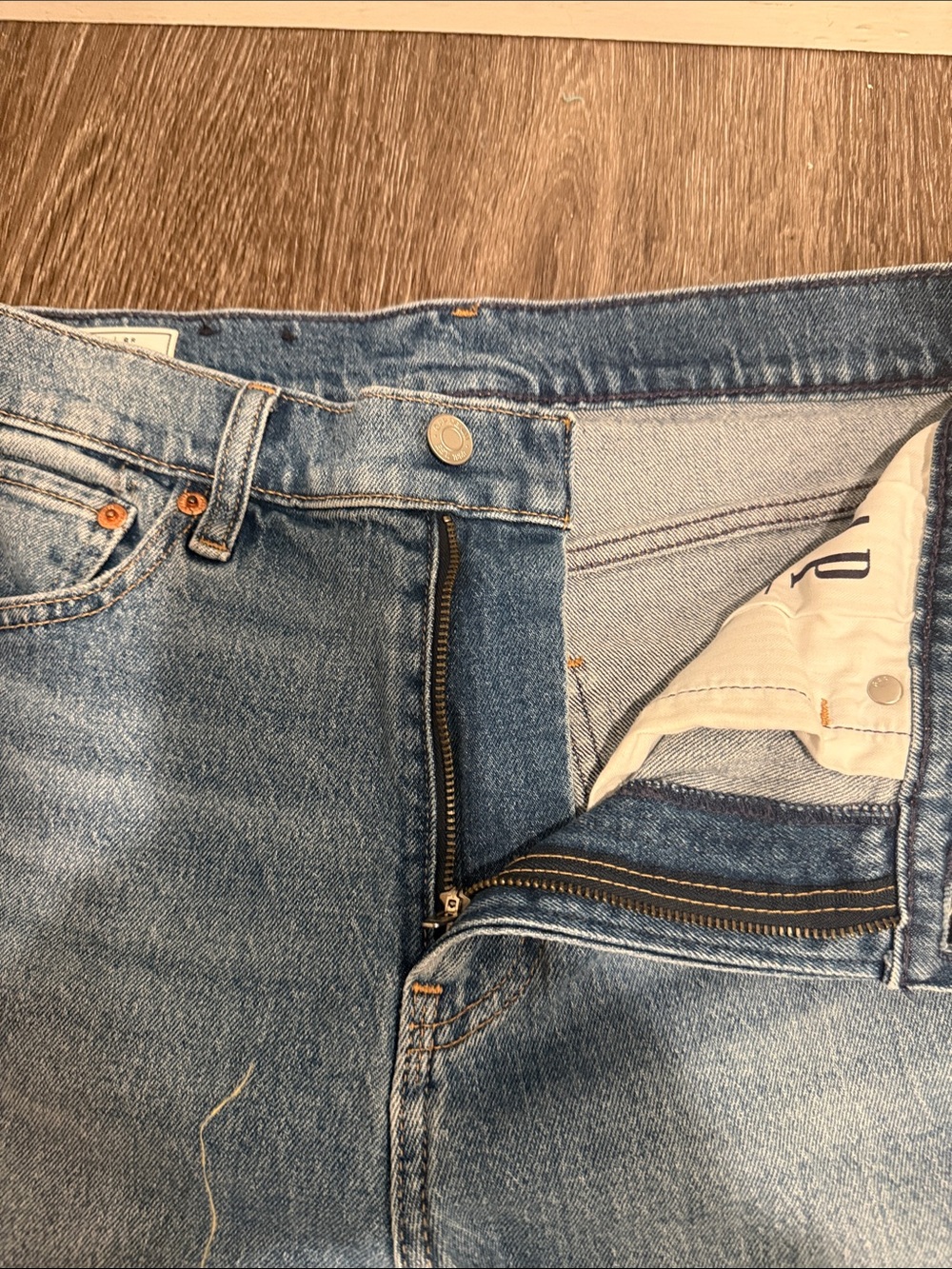 GAP Women's Straight Leg Jeans - Light Blue - Picture 5 of 11